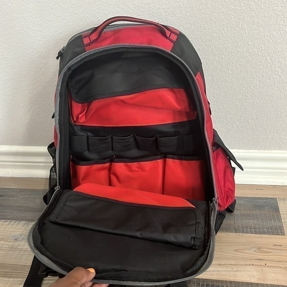 Lincoln Electric All-in-One Welders Backpack | Tool PPE and Electronics Storage - Picture 8 of 12